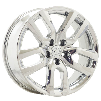 18" Lexus NX200t NX turbo NX300h Bright Chrome wheels rims OEM 74328 EXCHANGE
