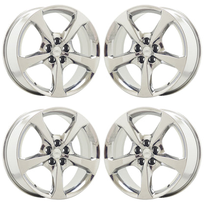 20" Chevrolet Camaro Bright Chrome wheels rims Factory set 5578 5583