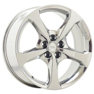 20" Chevrolet Camaro PVD Chrome wheels rims Factory set 5578 5583