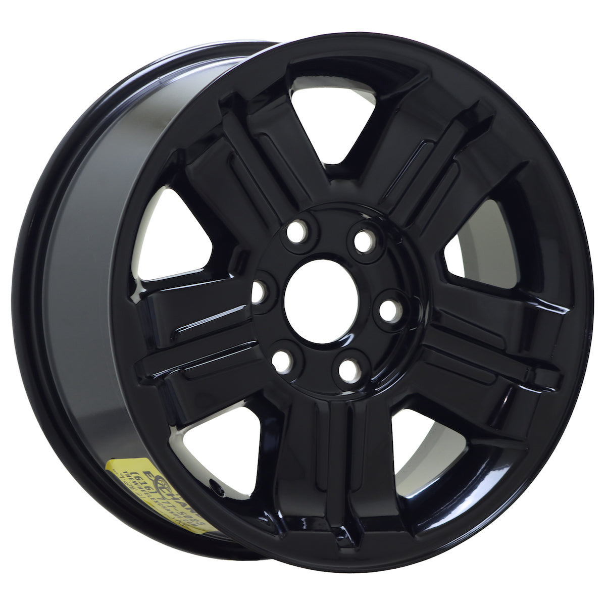 18" Avalanche Silverado Tahoe Suburban Gloss Black wheels rims OEM 5300