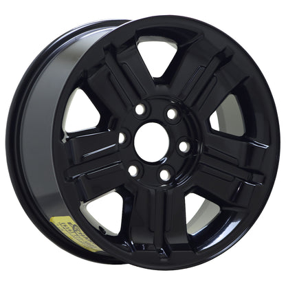 18" Avalanche Silverado Tahoe Suburban Gloss Black wheels rims OEM 5300