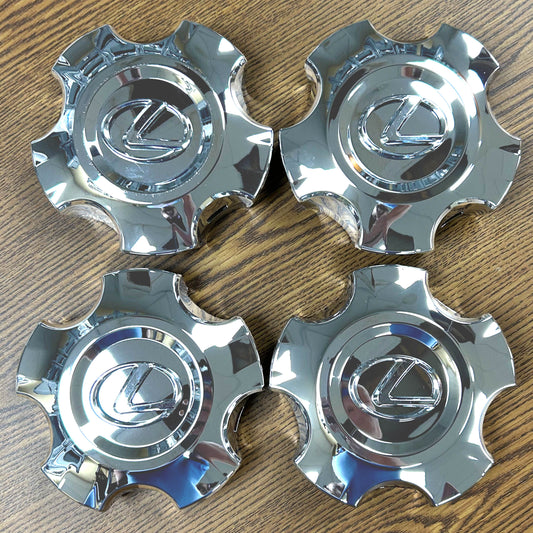 5 1/2" Lexus LX570 Chrome Center Cap set