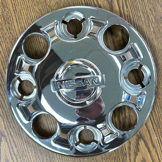 8 3/4" Nissan NV1500, NV2500, NV3500 OEM Chrome Center Cap #40342-1PG0A single