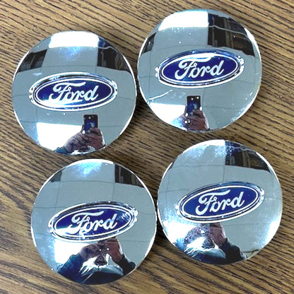 2 9/16" Ford Edge, Escape, Explorer Fusion Chrome Center Cap 5L241A096AA set