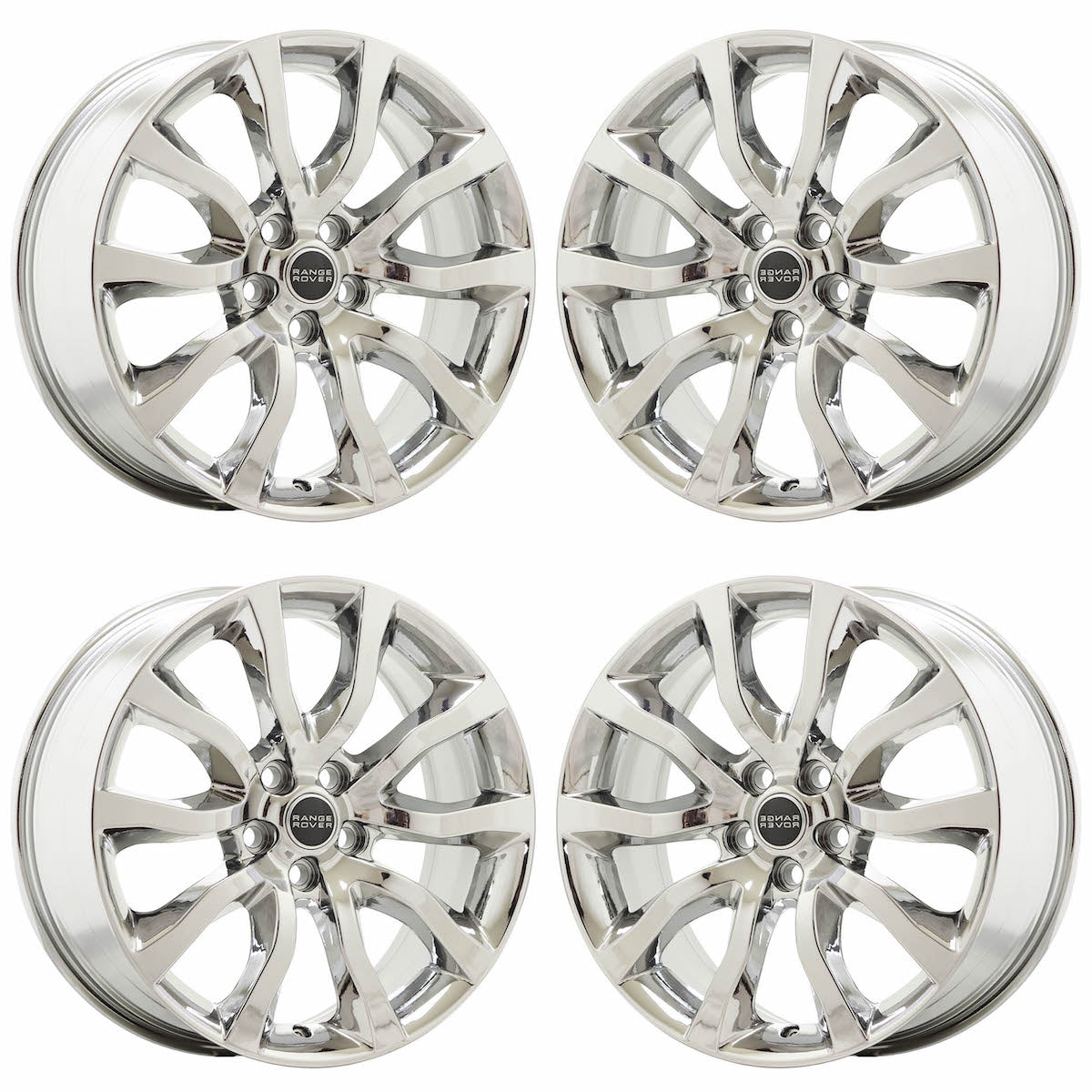 20" Land Rover Range Rover Sport Chrome wheels Factory OEM set 72252 EXCHANGE