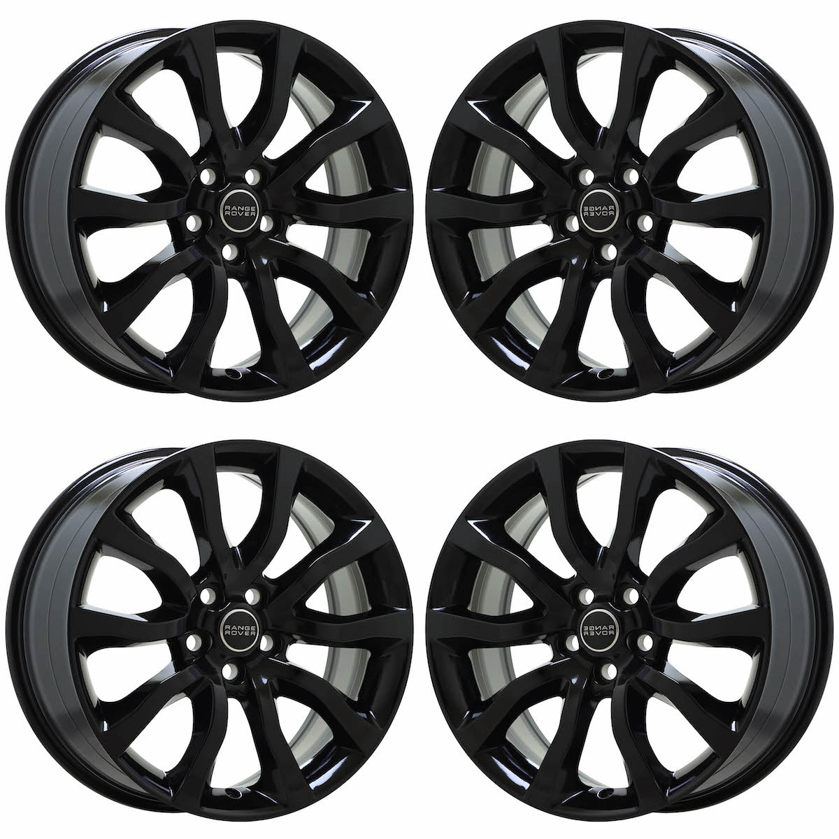 20" Land Rover Range Rover Sport Black wheels rim Factory OEM set 72252 EXCHANGE