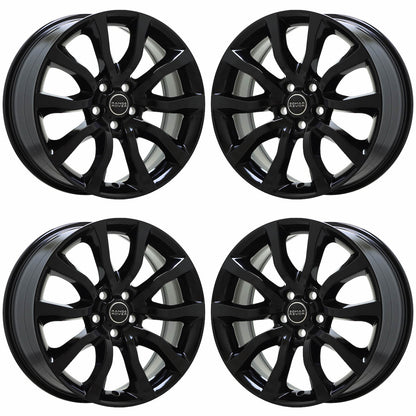 20" Land Rover Range Rover Sport Black wheels rim Factory OEM set 72252 EXCHANGE
