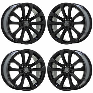 EXCHANGE 18" Audi Q5 Black wheels rims Factory OEM set 58917