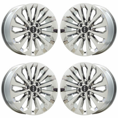 22" Lincoln Navigator Bright Chrome wheels rims Factory OEM 10498 EXCHANGE