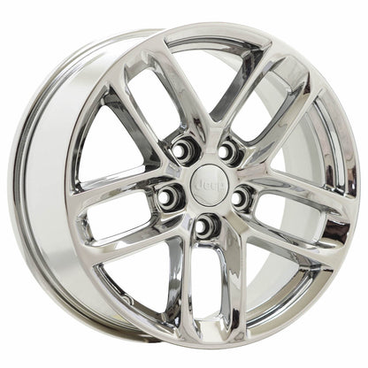 18" Jeep Grand Cherokee Chrome wheels rims Factory 2021-2025 set 9286 EXCHANGE