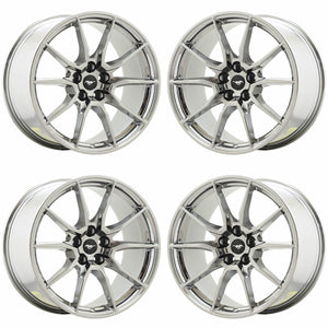 EXCHANGE 19" Ford Mustang Shelby GT350 PVD Chrome wheels rims OEM 10223 10224