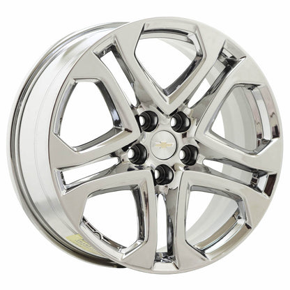 19" Chevrolet SS Bright Chrome wheels rims Factory OEM set 5721 5722 EXCHANGE