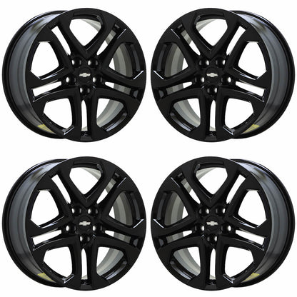 19" Chevrolet SS Gloss Black wheels rims Factory OEM set 5721 5722 EXCHANGE