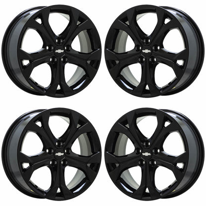 17" Chevrolet Cruze Trax Gloss Black wheels rims Factory OEM set 5749 EXCHANGE