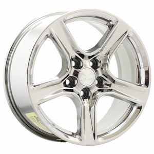 18" Chevrolet Camaro PVD Chrome wheels rims Factory OEM set 5758