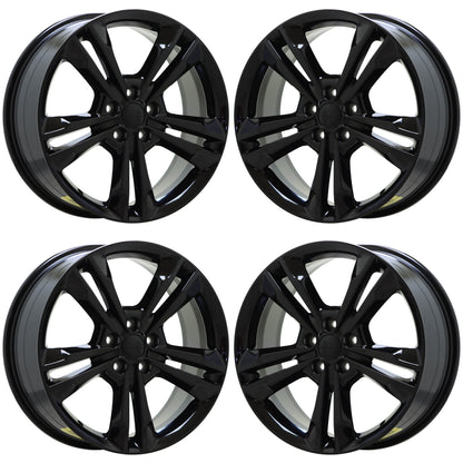 19" Dodge Charger Challenger Gloss Black wheels rims Factory OEM 2410