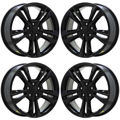19" Dodge Charger Challenger Gloss Black wheels rims Factory OEM 2410 EXCHANGE