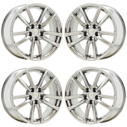 19" Chevrolet SS Bright Chrome wheels rims Factory OEM set 5621 5622 EXCHANGE