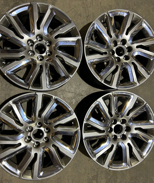 22" Sierra Yukon Silverado Tahoe wheels rims Factory set 5901