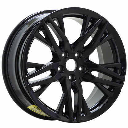 19" Honda Accord Gloss Black wheels rims Factory OEM set 10322 EXCHANGE