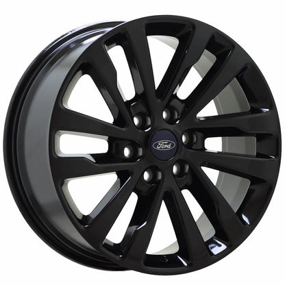 20" Ford Expedition Gloss Black wheels rims Factory OEM set 10144