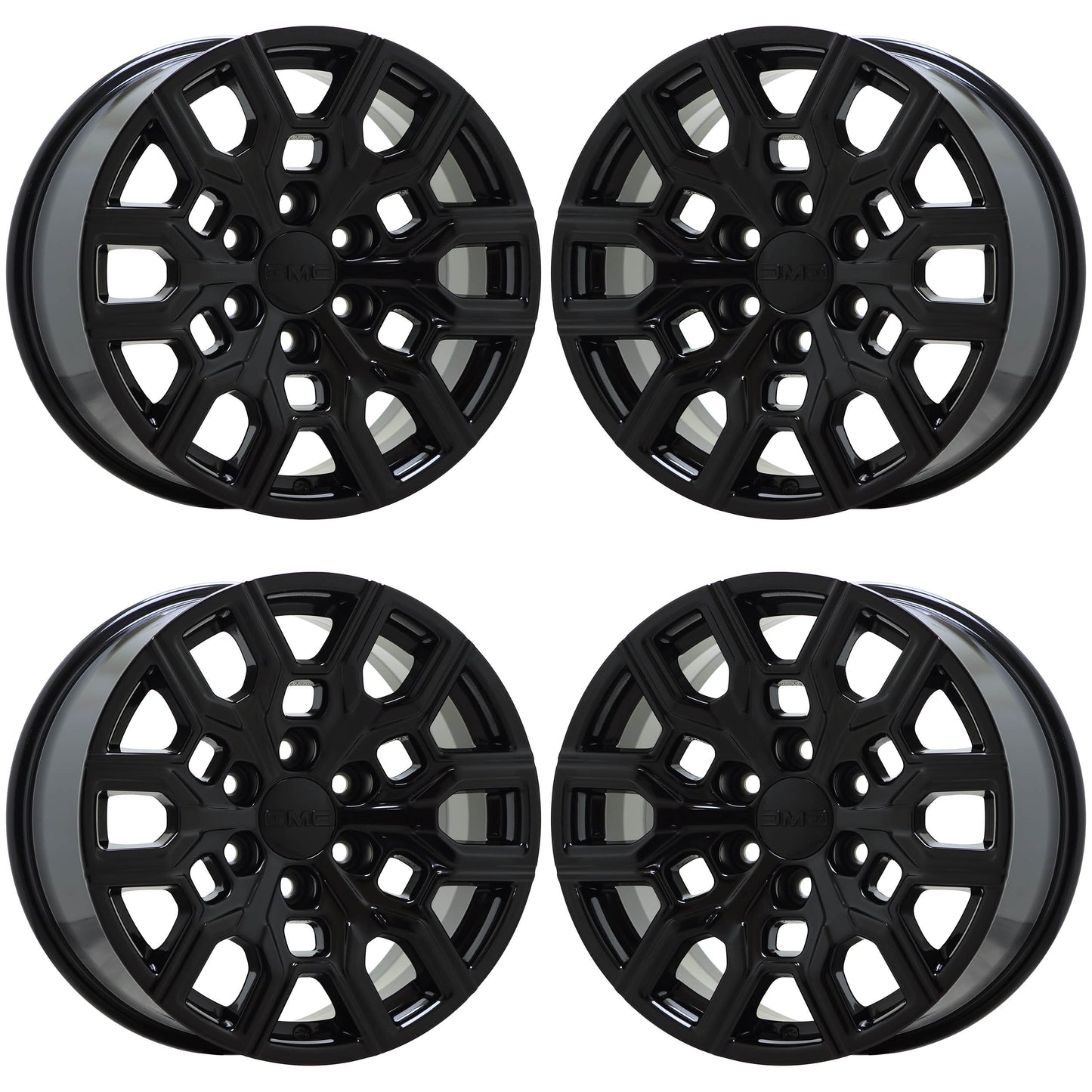 18" GMC Canyon Gloss Black wheels rims Factory OEM 14097 EXCHANGE