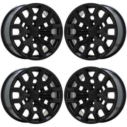 18" GMC Canyon Gloss Black wheels rims Factory OEM 14097 EXCHANGE