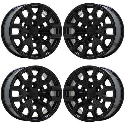 18" GMC Canyon Gloss Black wheels rims Factory OEM 14097 EXCHANGE