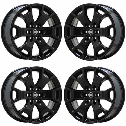 18" Nissan Frontier Xterra Gloss Black wheels rims Factory OEM 62613 EXCHANGE