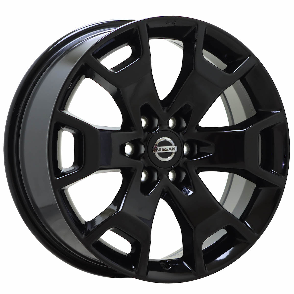 18" Nissan Frontier Xterra Gloss Black wheels rims Factory OEM 62613 EXCHANGE