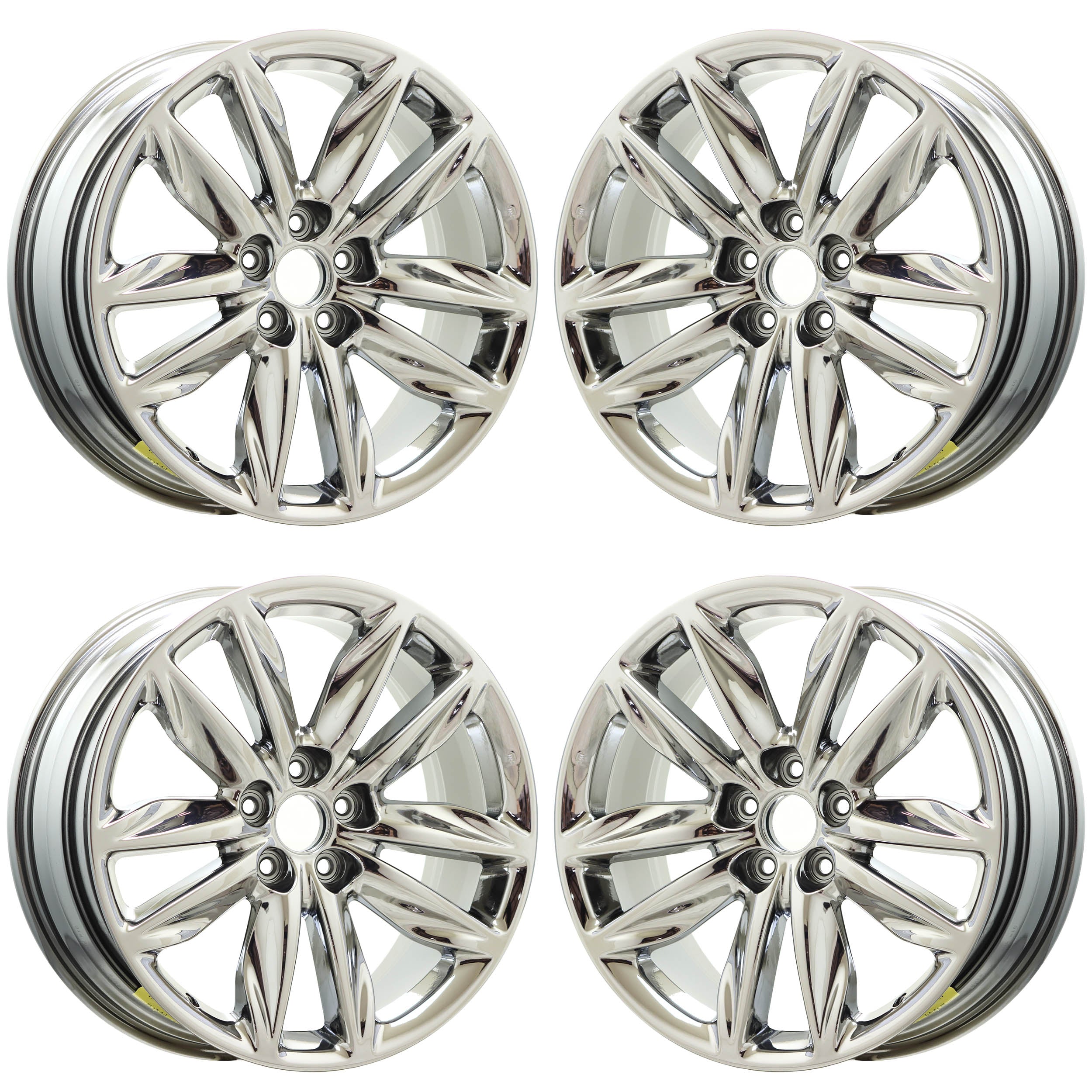 20" Acura MDX Bright Chrome wheels rims Factory OEM set 71864 EXCHANGE