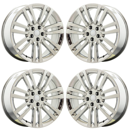 21" Land Rover Range Rover Bright Chrome wheels rims Factory OEM 72370 EXCHANGE