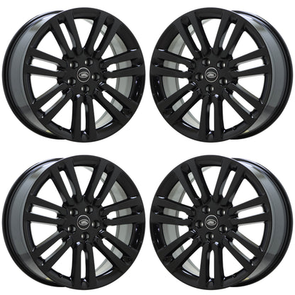21" Land Rover Range Rover Gloss Black wheels rims Factory OEM 72370 EXCHANGE