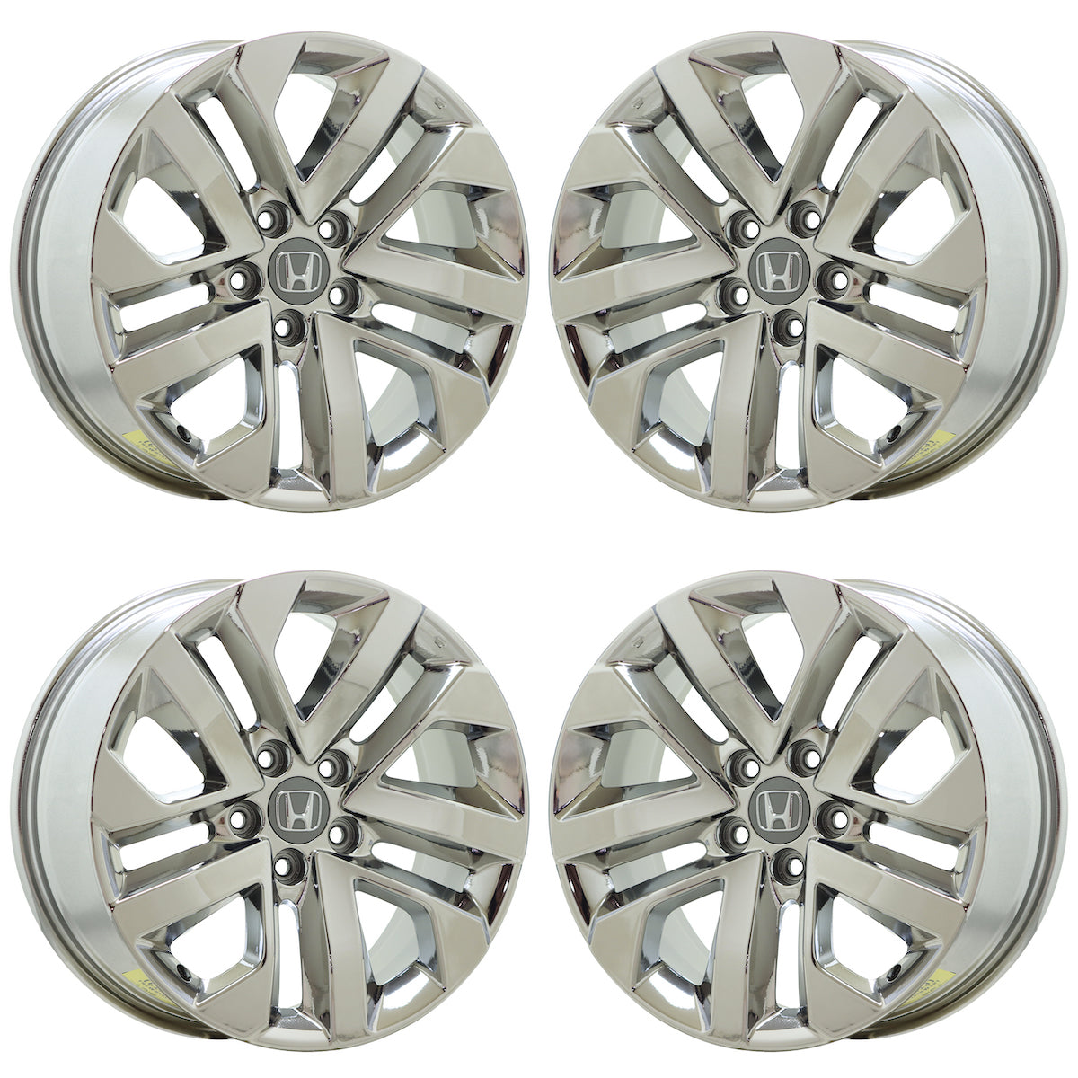 18" Honda Ridgeline Truck Bright Chrome wheels rims Factory OEM set 63633