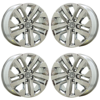 18" Honda Ridgeline Truck Bright Chrome wheels rims Factory OEM 63633 EXCHANGE