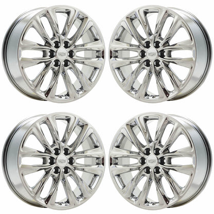 20" Cadillac XT5 XT6 Bright Chrome wheels rims Factory OEM set 4871 EXCHANGE