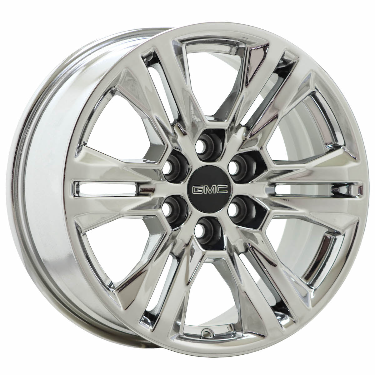 17" GMC Canyon Bright Chrome wheels rims OEM set 5871