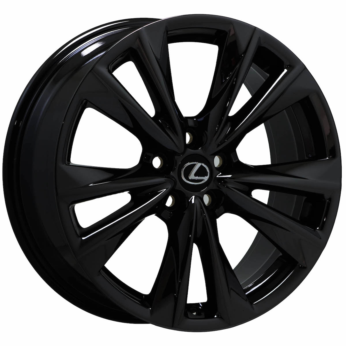 19" Lexus ES350 Gloss Black wheel rim Factory OEM Single 74377