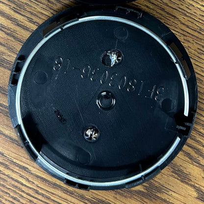 3 5/16" Nissan Armada, Titan OEM Black Center Cap #40342-5ZM0B set