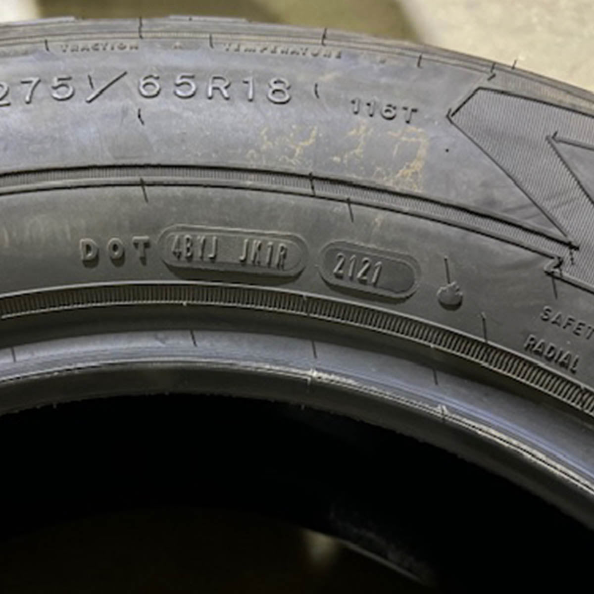 2756518 275/65R18 116T Goodyear Wrangler Fortitude HT tire set 10.5/32