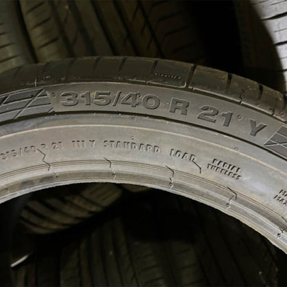3154021 315/40R21-111Y Continental Contisportcontact 5 tire single x1 9/32
