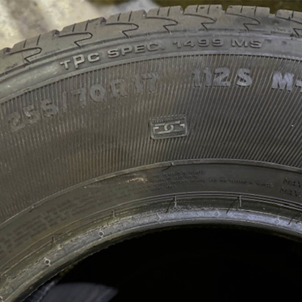 2557017 255/70R17 112S General Grabber HTS tire single 8.5/32