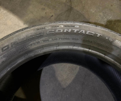 2854521 285/45R21 - 113H Continental CrossContact LX Sport SSR tire set 7/32