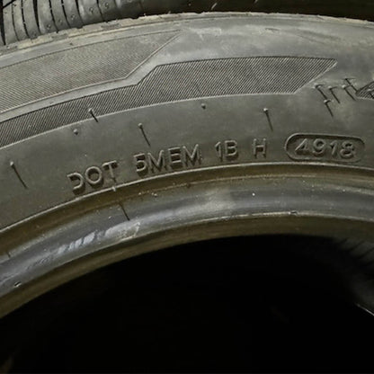 2255517 225/55R17 - 94H Hankook Kinergy GT H436 tires set 9/32