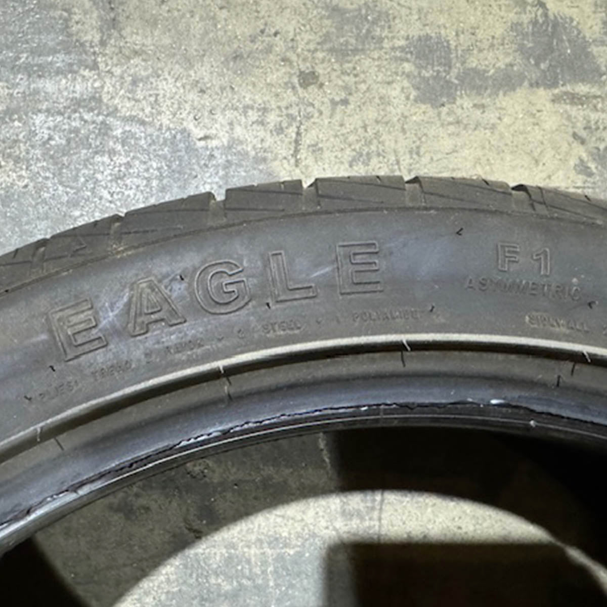 2454020 245/40R20 - 95V Goodyear Eagle F1 Asymmetric A/S Run-flat tires (pair) 8