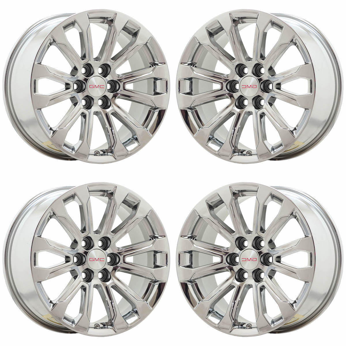 18" GMC Canyon Bright Chrome wheels rims Factory OEM set 14023