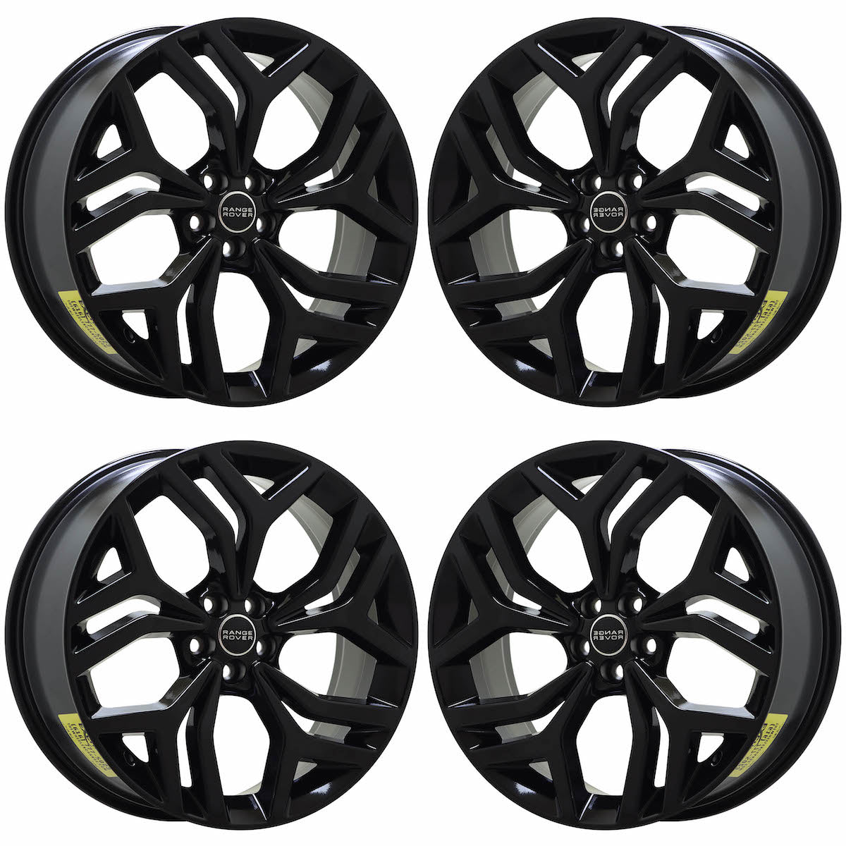 21" Range Rover Velar Gloss Black wheels rims Factory OEM set 72304 EXCHANGE