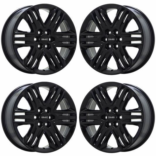 20" GMC Acadia Gloss Black wheels rims Factory OEM GM set 5953