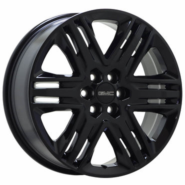 20" GMC Acadia Gloss Black wheels rims Factory OEM GM set 5953