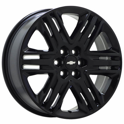20" Chevy Traverse Gloss Black wheels rims Factory OEM GM set 5953 EXCHANGE
